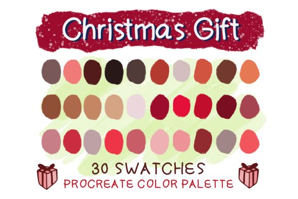 Download Christmas Gift Procreate Color Palettes - Procreate Collection