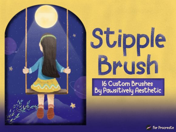 Download Stipple Brush Set for Procreate - Procreate Collection