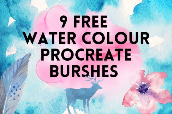 Download 9 Procreate Watercolor Brush Sets - Procreate Collection