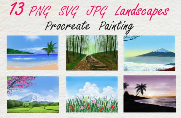 Download Procreate Landscape Painting - Procreate Collection
