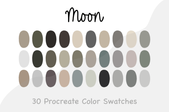 Download Moon - Procreate Color Palette - Procreate Collection