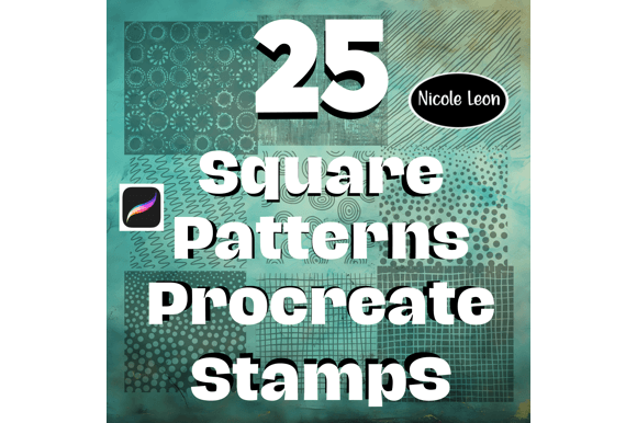 Download 25 Square Patterns Procreate Brushes - Procreate Collection