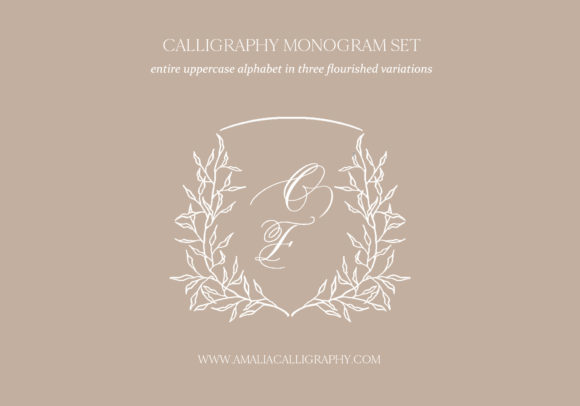 Download Complete Set of 78 Calligraphy Monogram - Calligraphy Collection