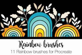 Download 11 Rainbow Brushes for Procreate - Procreate Collection