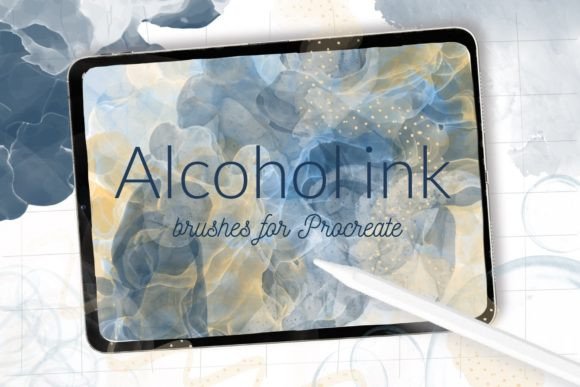 Download Alcohol Ink Brushes for Procreate - Procreate Collection