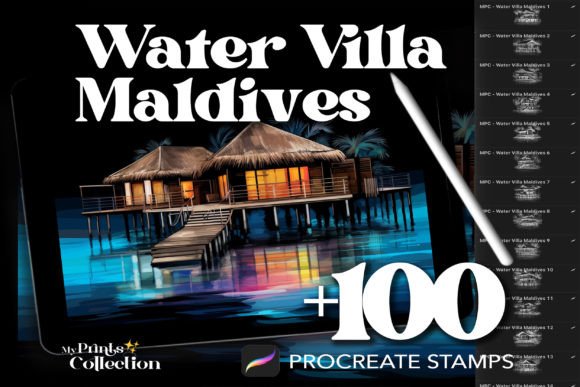 Download 100+ Procreate Water Villa Maldives - Procreate Collection