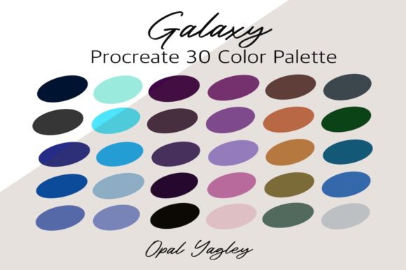 Download Galaxy Procreate Color Palette - Procreate Collection