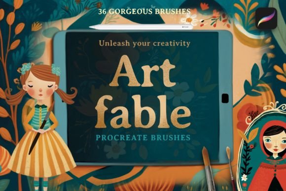 Download ArtFable Procreate Brushes - Procreate Collection
