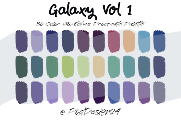 Download Procreate Color Palette Galaxy - Procreate Collection