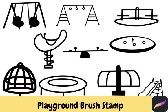 Download Playground Procreate Brush Stamps IPAD - Procreate Collection