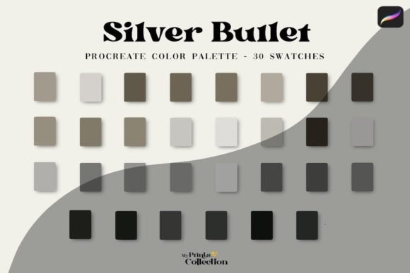 Download Silver Bullet Procreate Color Palette - Procreate Collection