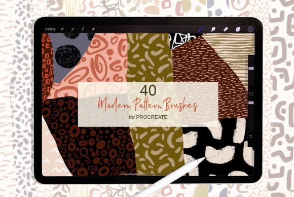 Download Modern Procreate Pattern Brushes - Procreate Collection