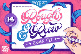 Download Rough & Raw Procreate Brush Set - Procreate Collection
