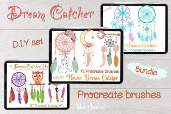 Download Procreate Brush Dream Catcher Bundle - Procreate Collection