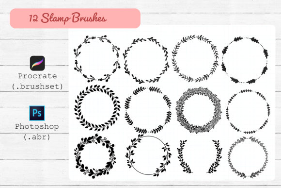 Download Procreate and Photoshop Stamp Brushes. - Procreate Collection