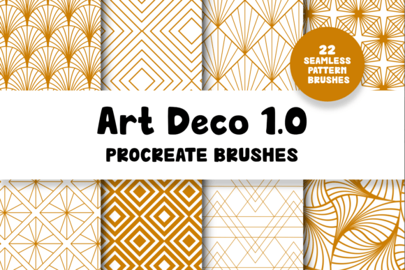 Download Art Deco 1.0 Procreate Brushes - Procreate Collection