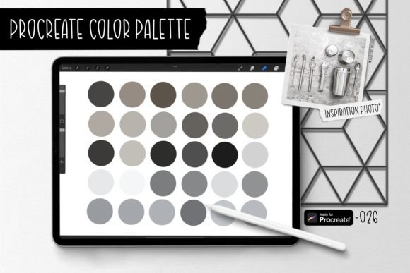 Download Silver Elegance Procreate Color Palette - Procreate Collection