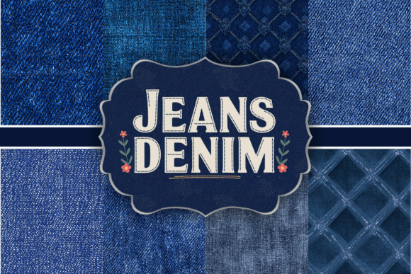Download Royal Blue Jeans Denim Fabric Texture Background - Texture Collection