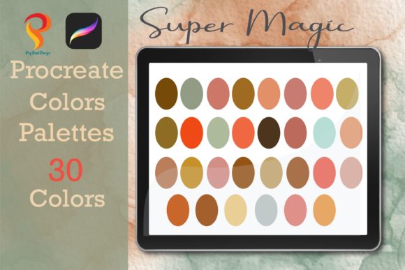 Download Procreate Colors Palettes Super Magic - Procreate Collection