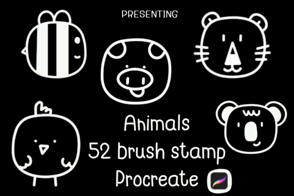 Download Animals Brush for Procreate - Procreate Collection