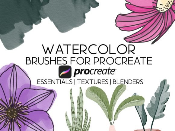 Download Procreate Watercolor Brush Set - Procreate Collection