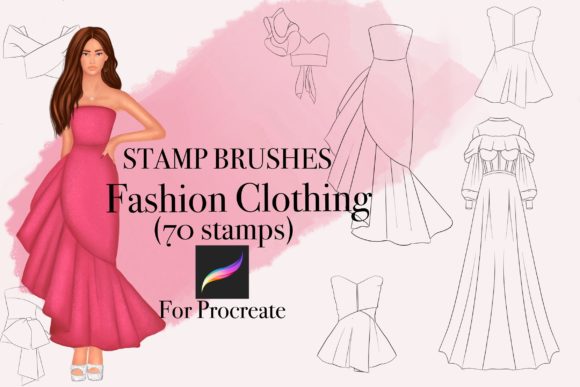 Download Clothing Stamp for Procreate - Procreate Collection