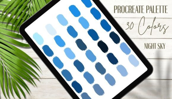 Download Night Sky Procreate Color Palette - Procreate Collection