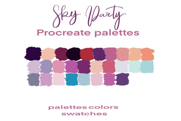 Download Sky Party Procreate Palettes - Procreate Collection