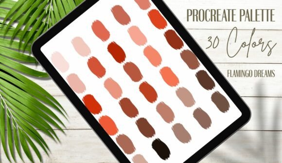 Download Flamingo Dreams Procreate Palette - Procreate Collection