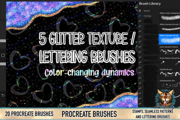 Download Fun Valentines Procreate Brush Pack - Procreate Collection