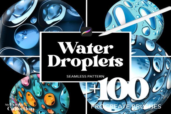 Download 100+ Procreate Water Droplets Brushes - Procreate Collection