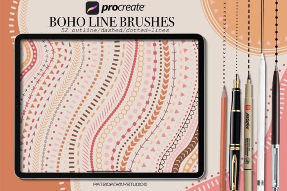 Download Procreate Line Brushes - Procreate Collection