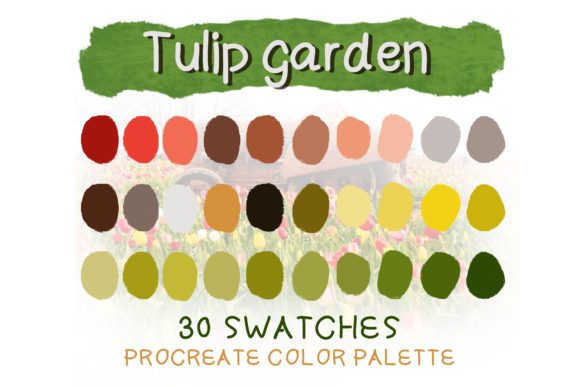 Download Tulip Garden Procreate Color Palettes - Procreate Collection