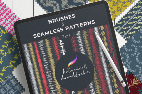 Download Plant Brushes for Procreate &amp; Patterns - Procreate Collection