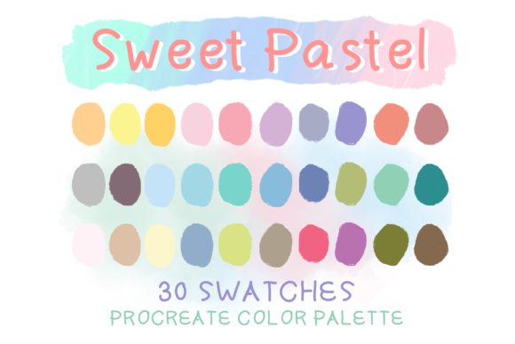 Download Sweet Pastel Procreate Palettes - Procreate Collection