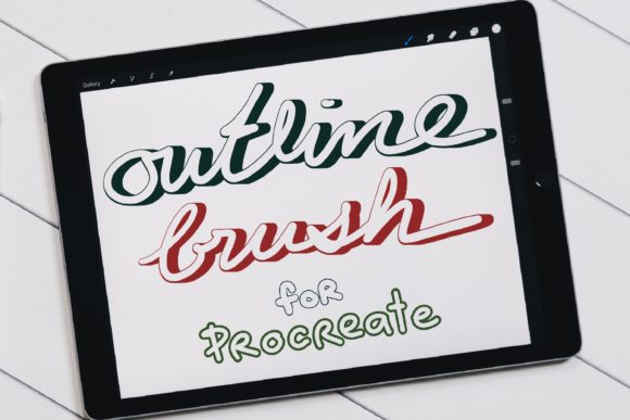 Download Outline Brushes for Procreate - Procreate Collection