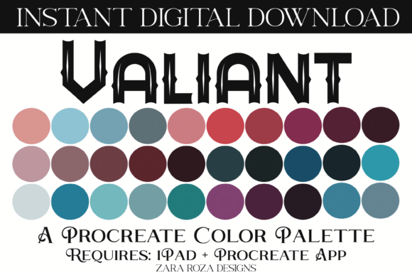 Download Valiant Procreate Color Palette - Procreate Collection