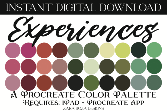 Download Experiences Procreate Color Palette - Procreate Collection