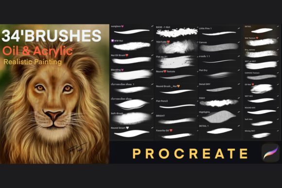 Download Procreate Oil Painting Brush - Procreate Collection