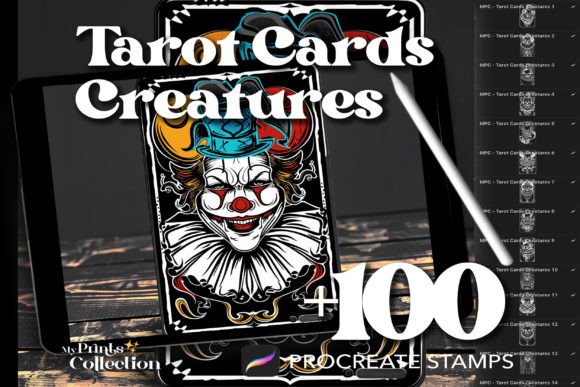 Download 100+ Procreate Tarot Cards Creatures - Procreate Collection