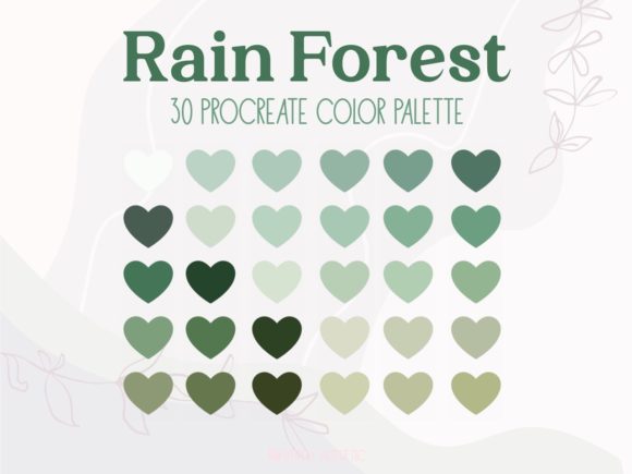 Download Rain Forest Procreate Color Palette - Procreate Collection