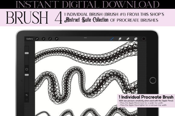 Download Procreate Brush 4 - Abstract Suite - Procreate Collection