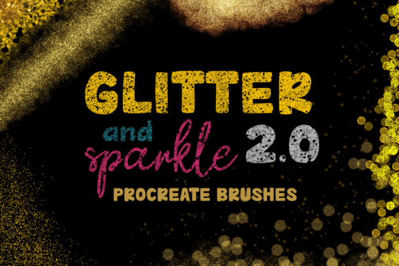 Download Glitter &amp; Sparkle 2.0 for Procreate - Procreate Collection