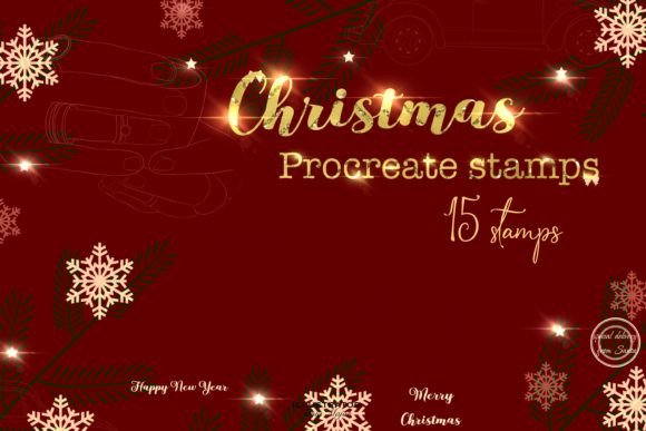 Download Procreate Christmas Stamps - Procreate Collection