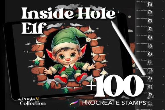 Download 100+ Procreate Inside Hole Elf Stamps - Procreate Collection