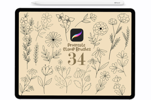 Download Procreate Flower Brushes - Procreate Collection