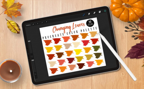 Download Procreate Palette - Changing Leaves - Procreate Collection