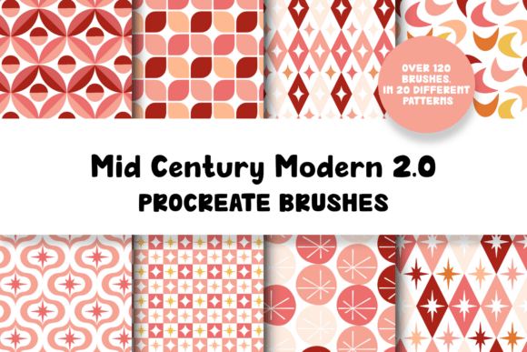 Download Mid Century Modern 2.0 for Procreate - Procreate Collection