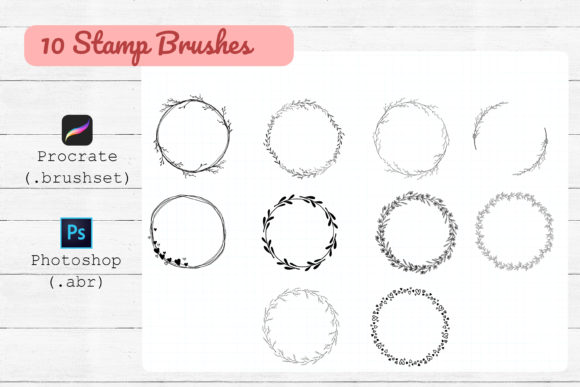 Download Procreate and Photoshop Stamp Brushes - Procreate Collection