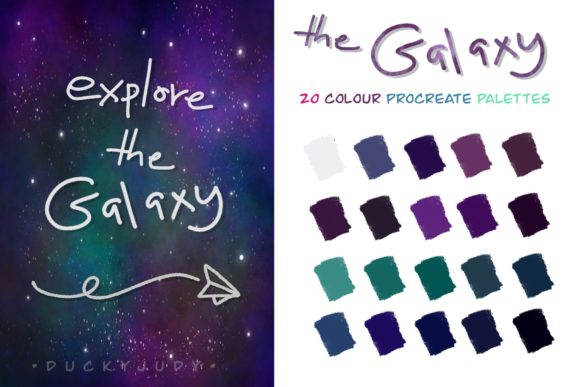 Download Galaxy Procreate ColorPalette - Procreate Collection